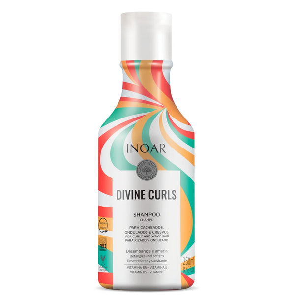 INOAR Divine Curls Kit (Shampoo + Conditioner)